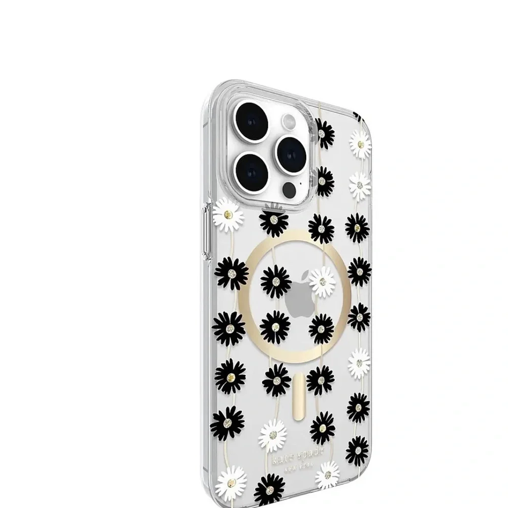 kate spade iphone 15 pro Max Protective Hard‎ Shell Case w MagSafe for Ap…